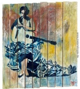 La Gitane a la guitare La Gitane a la guitare