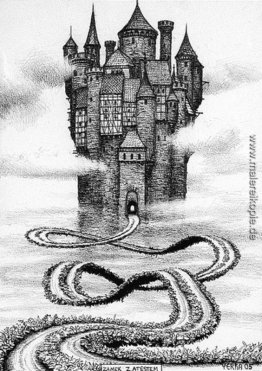 Schloss mit einem Zertifikat Schloss mit einem Zertifikat