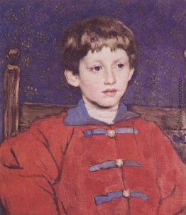 Porträt von Vladimir Vasnetsov, der Sohn Künstler ` Porträt von Vladimir Vasnetsov, der Sohn Künstler `