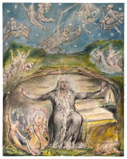 Illustration zu Milton`s L`Allegro und Il Penseroso Illustration zu Milton`s L`Allegro und Il Penseroso