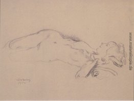 Liegender Frauenakt (Mileva Roller) Liegender Frauenakt (Mileva Roller)