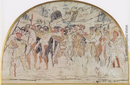 Kompositorische Studie von Marignano Rückzug Kompositorische Studie von Marignano Rückzug