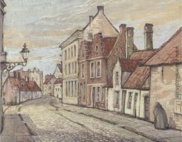 Eine Straße in Brügge Eine Straße in Brügge