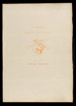 Stirnbrett für "Die Versuchung des Heiligen Antonius" Stirnbrett für "Die Versuchung des Heiligen Antonius"