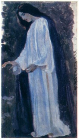 Porträt von O. Nesterova, des Künstlers Tochter Porträt von O. Nesterova, des Künstlers Tochter