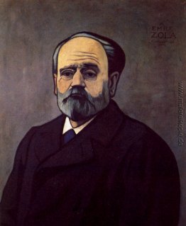 Porträt von Zola Porträt von Zola
