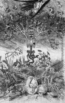 Illustration für 'Les Epaves "von Charles Baudelaire Illustration für 'Les Epaves "von Charles Baudelaire