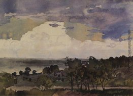 Landschaft mit See Landschaft mit See