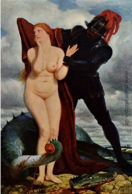 Angelika, von einem Drachen bewacht Angelika, von einem Drachen bewacht
