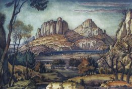 Romantische Landschaft (Krim-Landschaft) Romantische Landschaft (Krim-Landschaft)