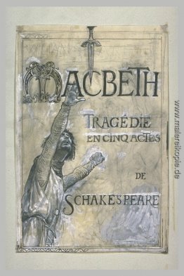 Projet de frontispice gießen Macbeth Projet de frontispice gießen Macbeth