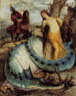 Angelika, von einem Drachen bewacht (Angelica und Ruggiero) Angelika, von einem Drachen bewacht (Angelica und Ruggiero)