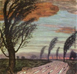 Landschaft mit Sturm Landschaft mit Sturm