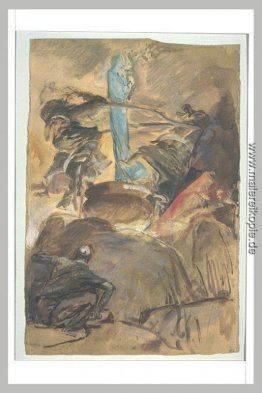 Projet d'illustration gießen Macbeth - les sorcières Projet d'illustration gießen Macbeth - les sorcières