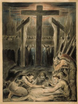 Die Soldaten warfen das Los für Garments Christi Die Soldaten warfen das Los für Garments Christi