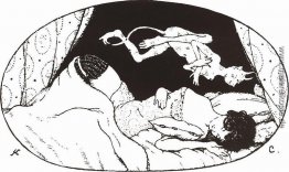 Schlafende Dame mit den Devils Schlafende Dame mit den Devils
