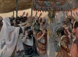 Das Goldene Kalb, wie es in Exodus Das Goldene Kalb, wie es in Exodus