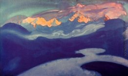 Blick auf Kangchenjunga von Turpindar Blick auf Kangchenjunga von Turpindar