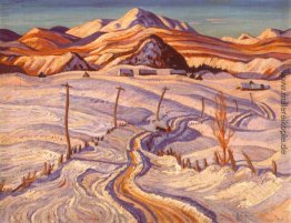 Winter Morning, Charlevoix County Winter Morning, Charlevoix County