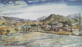 Die Krim-Landschaft Die Krim-Landschaft
