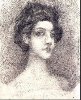 Portrait of Nadezhda Zabela-Vrubel Portrait of Nadezhda Zabela-Vrubel