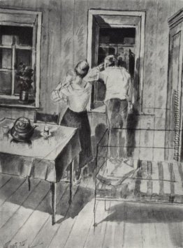 Der erste Entwurf für das Gemälde 1919 Der erste Entwurf für das Gemälde 1919