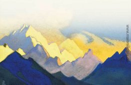 Himalaya. Varicoloured Schnee. Himalaya. Varicoloured Schnee.