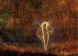 Dame Herbst hat ein trauriges Gesicht Dame Herbst hat ein trauriges Gesicht
