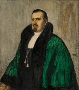 Porträt von Prof. Dr. Josef Amann, Albert Jr., ein Frauenarzt, U Porträt von Prof. Dr. Josef Amann, Albert Jr., ein Frauenarzt, U