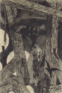 Der Gehängte im Bell Illustration für The Legend of Thyl Ulenspi Der Gehängte im Bell Illustration für The Legend of Thyl Ulenspi