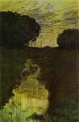 Landschaft am Abend. Martyshkino Landschaft am Abend. Martyshkino