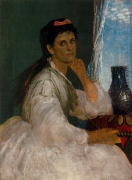 Porträt von Clara Böcklin Porträt von Clara Böcklin