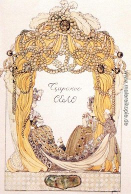 Frontispiz des Buches von Alexander Benois Zarskoje Selo Frontispiz des Buches von Alexander Benois Zarskoje Selo