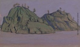 Studie von zwei Inseln im Ladogasee Studie von zwei Inseln im Ladogasee