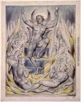 Satan, der zu seinen Potentaten Satan, der zu seinen Potentaten