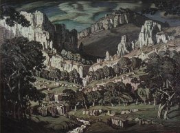 Fließen. Fantastische Landschaft. Fließen. Fantastische Landschaft.