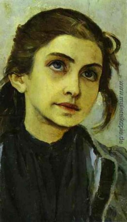 Portrait eines Mädchens (Studie für die Jugend von St. Sergiy Ra Portrait eines Mädchens (Studie für die Jugend von St. Sergiy Ra