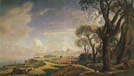 Landschaft mit Bäumen Landschaft mit Bäumen