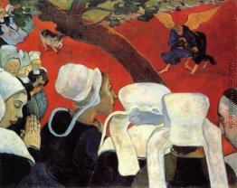Die Vision nach der Predigt (Jakob ringt mit dem Engel) Die Vision nach der Predigt (Jakob ringt mit dem Engel)