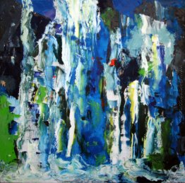 Blauer Wasserfall Blauer Wasserfall