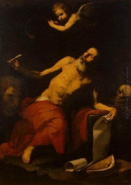 St. Jerome hört der letzten Posaune St. Jerome hört der letzten Posaune