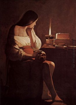Maria Magdalena mit einem Nachtlicht Maria Magdalena mit einem Nachtlicht