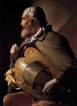 Der blinde Hurdy Gurdy Spieler Der blinde Hurdy Gurdy Spieler