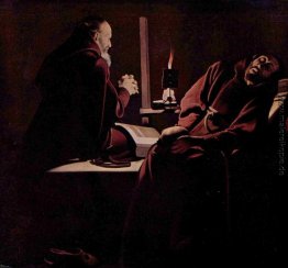 St. Francis in Extasy, auch genannt die Praying Monk neben dem s St. Francis in Extasy, auch genannt die Praying Monk neben dem s