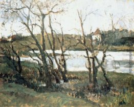 Landschaft mit See Landschaft mit See
