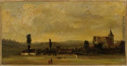 Landschaft mit einer Kirche Landschaft mit einer Kirche