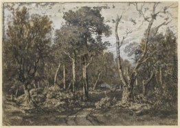 Die Eiche stürzte in den Wald von Fontainebleau Die Eiche stürzte in den Wald von Fontainebleau