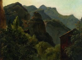 Seite des Tals von Saint-Vincent (Auvergne) Seite des Tals von Saint-Vincent (Auvergne)