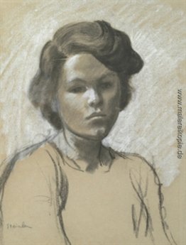 Porträt von Colette, die Tochter des Künstlers Porträt von Colette, die Tochter des Künstlers