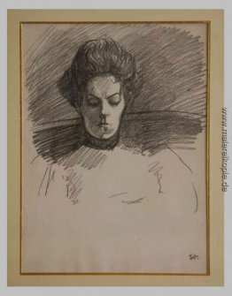 Portrait de Madame Steinlen Portrait de Madame Steinlen